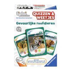 Tiptoi Quizzen & Weetjes “Gevaarlijke Roofdieren” 6 Tiptoi Quizzen & Weetjes “Gevaarlijke Roofdieren” -Speelgoed Winkel tuptoi quizzen en weetjes gevarlijke roofdieren 1