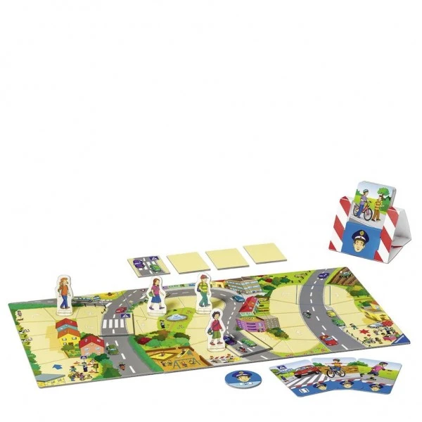 Veilig In Het Verkeer Kinderspel Ravensburger Spellen 4 Veilig In Het Verkeer Kinderspel Ravensburger Spellen - Afbeelding 2