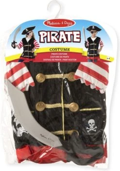Melissa & Doug Verkleedkleren Piraat Melissa&Doug Verkleedset -Speelgoed Winkel verkleedkleren piraat melissadoug 4