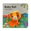 Vingerpop Boekje Baby Kat Baby/Peuterboek 1 Vingerpop Boekje Baby Kat Baby/Peuterboek -Speelgoed Winkel vingerpopboekje baby Kat speelactief.nl