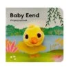 Vingerpop Boekje Baby Eend Baby/Peuterboek -Speelgoed Winkel vingerpopboekje baby eend speelactief.nl