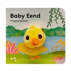 Vingerpop Boekje Baby Eend Baby/Peuterboek