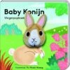 Vingerpop Boekje Baby Konijn Baby/Peuterboek -Speelgoed Winkel vingerpopboekje baby konijn speelactief.nl