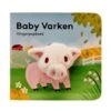 Vingerpop Boekje Baby Varken Baby/Peuterboek -Speelgoed Winkel vingerpopboekje baby varken speelactief.nl