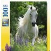 Witte Hengst Ravensburger 100 Stukjes XXL -Speelgoed Winkel witte hengst puzzel ravensburger