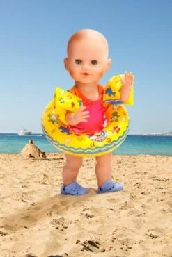 Zwemband En Zwemvleugeltjes Pop -Speelgoed Winkel zwemband en zwemvleugeltjes pop heless 880 1